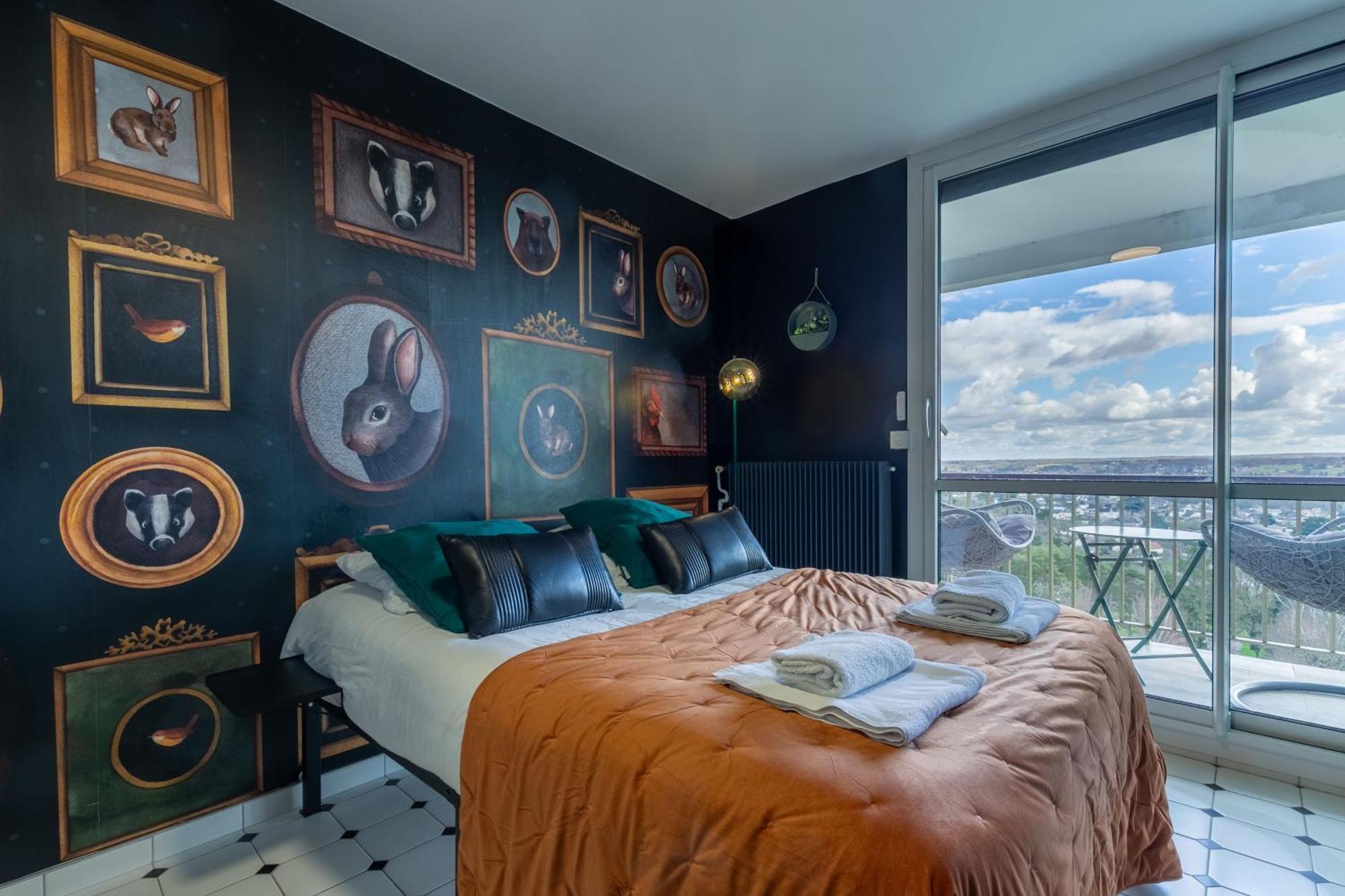 Le Studio Enchante - Vue Magique De Montrichard Ngoại thất bức ảnh